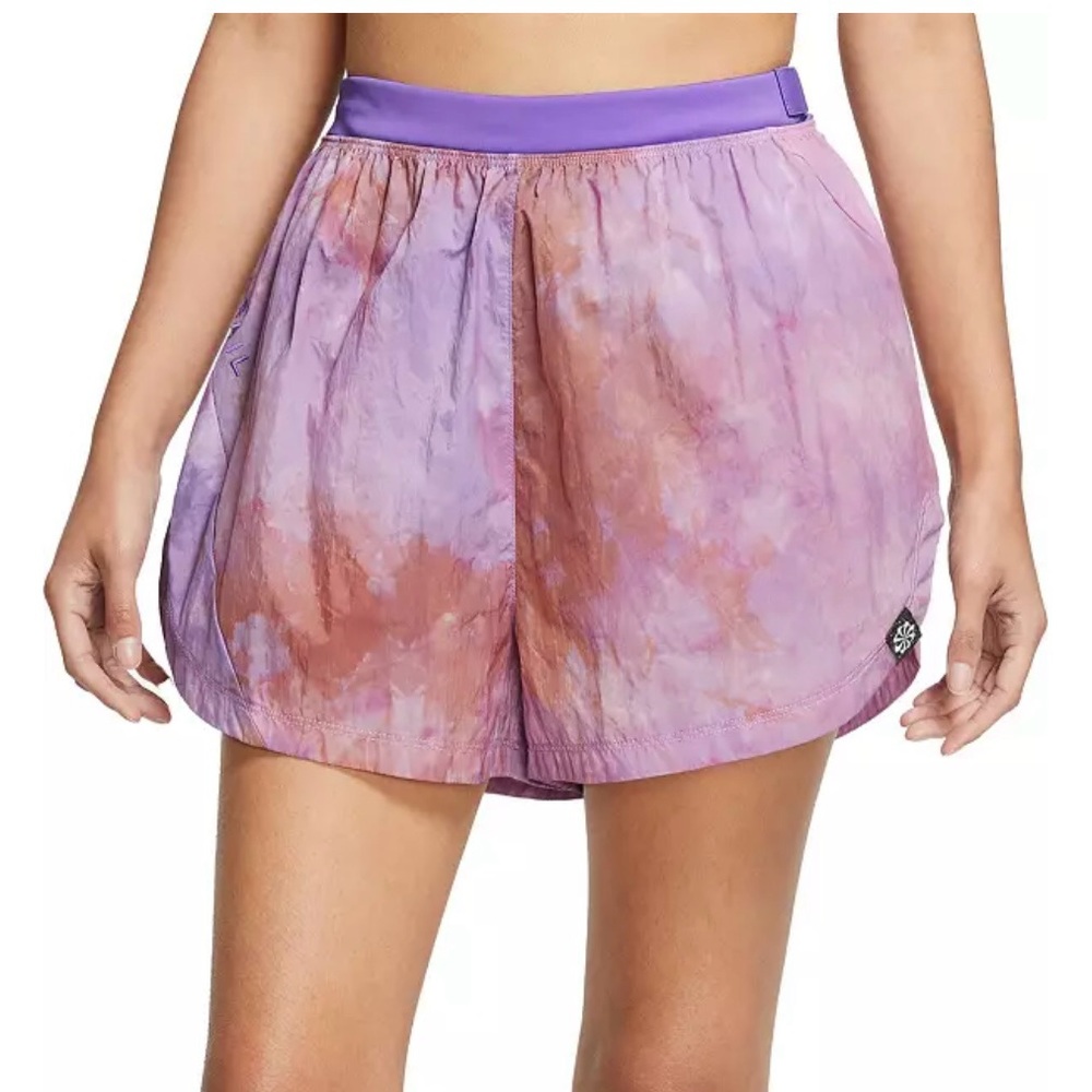 Nike Women's Dri-Fit Repel Midrise 3" Trail Running Shorts Sundial Color Size M